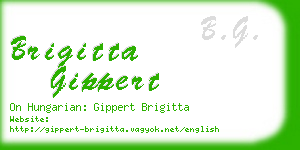 brigitta gippert business card